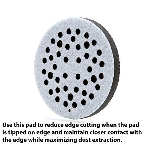 3M Clean Sanding Soft Interface Disc Pad, 28321, 5 in x 1/2 in 44 Holes