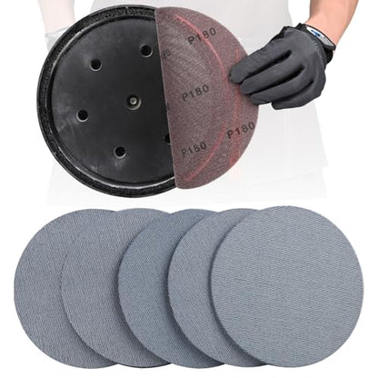 25 Pcs 9 Inch Ceramic Mesh Sanding Disc for Drywall Sander 180 Grit - style: 180Grit