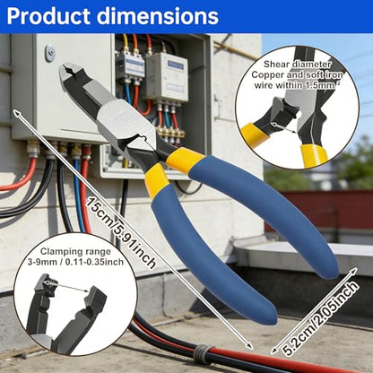 2 Pcs Multi-Function Screw Extractor Pliers, Screw Removal Pliers