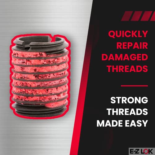E-Z LOK Thread Insert, 0.625-11 Internal, 0.875-9 External, 5 ct