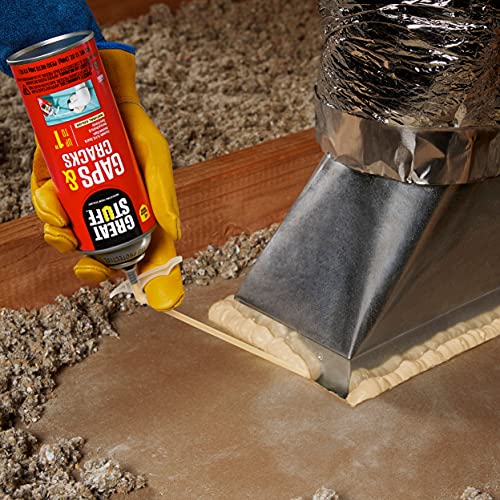 Great Stuff 157911 Insulating Foam Sealant, 20 Ounce, Ivory - size: Pack of 1