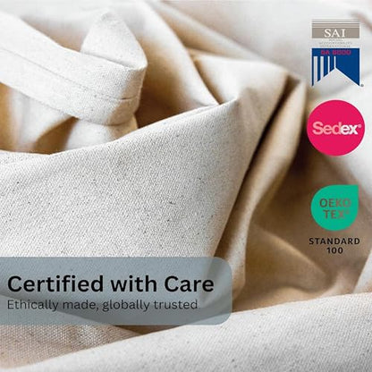 5x5ft Recycled Cotton All Purpose Canvas Tarp Cover Painter Drop Cloth-4Pk - size: Pack of 4 - 5*5 Ft