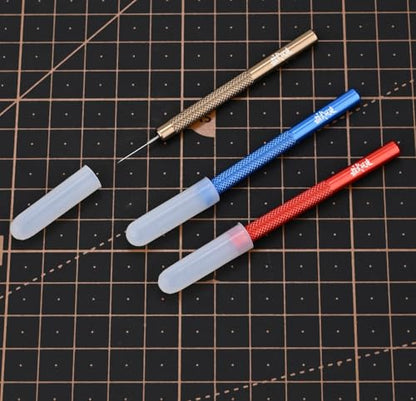 ANSAI 3-Piece 3 Colors Mini Precision Hobby Tool Set,Metal Applicator Needles for Adhesive Dispensing