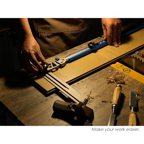 Stair Tread Template Tool - Upgrade Stair Tread Tool, Stair Measuring Tool - color: Blue-Gray