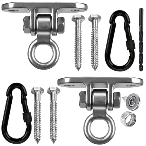 2 Pack Heavy Duty Swing Hanger for 1000 LBS 180° Swing - size: Pack 2