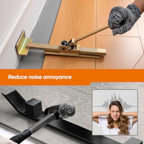 Hardwood Flooring Jack (Wood-Specific, Not for Vinyl/Plastic)