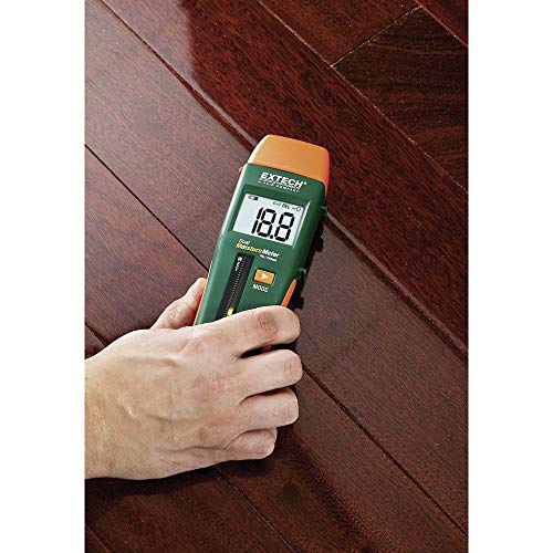 Extech MO260 Combination Pin and Pinless Moisture Meter, LED Bargraph - style: Standard