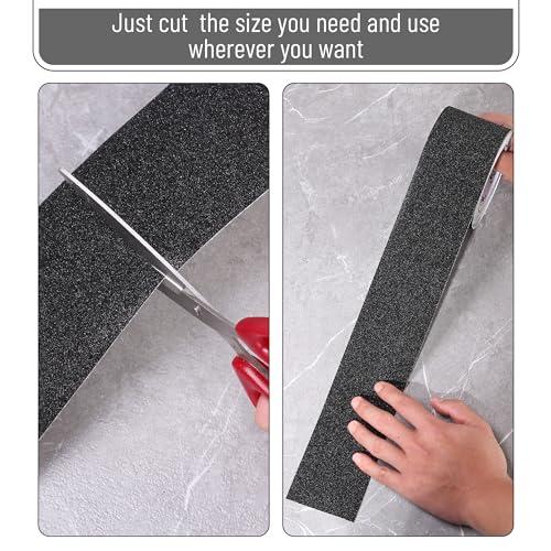 Mr. Pen- Grip Tape, 3 Inch, 23 Feet, Anti Slip, Black, Waterproof - size: 3 Inch, 23 Feet