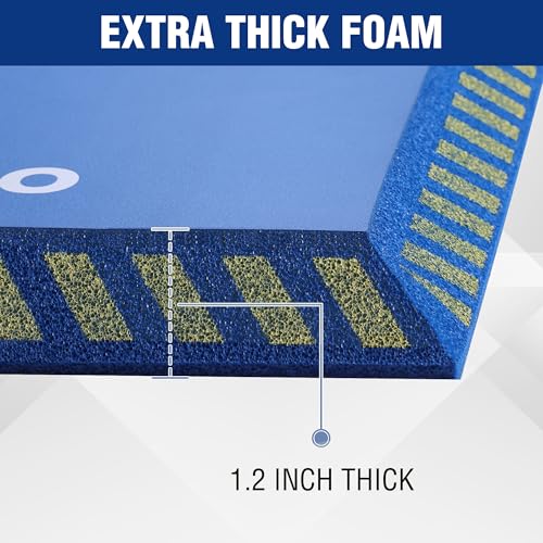 WORKPRO Extra Thick Kneeling Pad, Soft NBR Foam Knee Cushioning for Knees - color: Blue