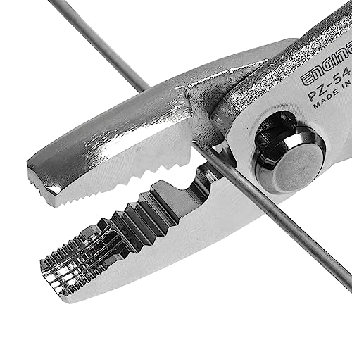 ENGINEER PZ-54 Screw Removal 7" Slip Joint Pliers Made in Japan Stripped Screw Extractor