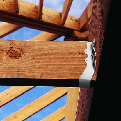 2X6 Joist Hanger 18 Gauge LU26 Galvanizing - size: 25 Pcs 2x6, style: Galvanized Joist Hanger