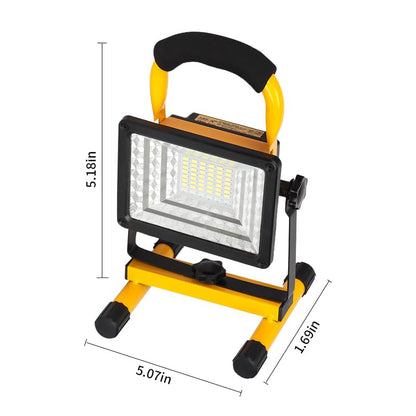 Rechargeable Work Light,9000mAh Portable Flood Light with Stand - size: Work Light