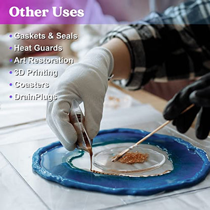 LET'S RESIN Silicone Putty, 1LB/40A Mold Making Kit