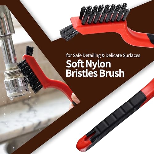 Wire Brush Set for Cleaning, 10-Piece Wire Brush for Rust Paint Removal - size: 10Pcs