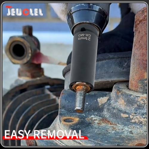 3PCS Twist Lug Nut Socket Set, 1/2" Drive Bolt Nut Extractor Tool - color: 3pcs Wheel Lug Nut Extractor 1/2 Inch Drive