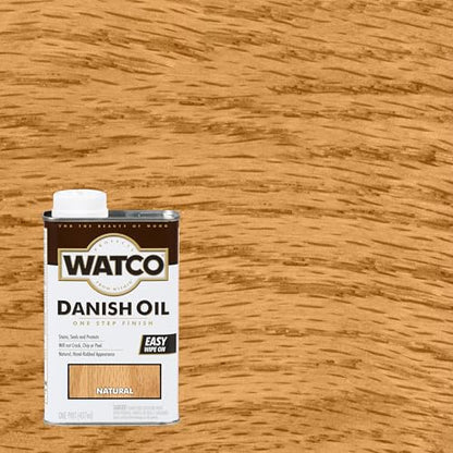 Watco Natural Oil Finish One Step Protection - color: Natural, size: 1 Pint (Pack of 1)