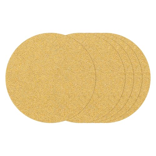 25Pcs Sanding Discs 3In 60Grit Hook and Loop Sandpapers Yellow - color: Yellow, size: 3 Inch(60 Grit)