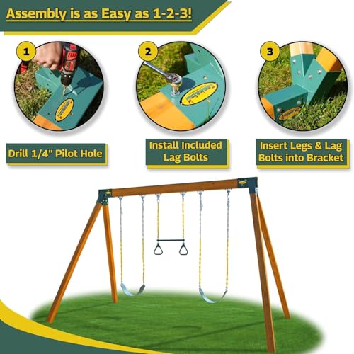 Eastern Jungle Gym DIY Swing Set Hardware Kit