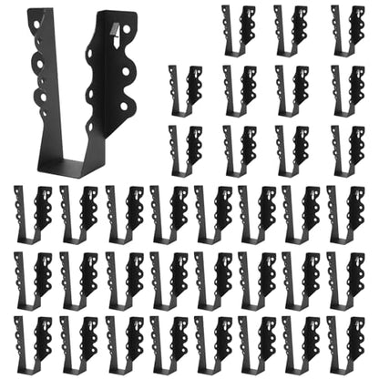 36 Pcs 2"x 6" Joist Hanger|Q235B Carbon Steel - size: 36, style: 2"x 6"
