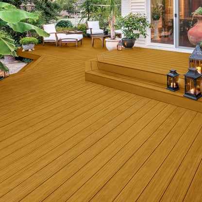 Flood Easy Seal 1 gal Natural Semi-Transparent Exterior Wood Stain & Sealer - color: Natural