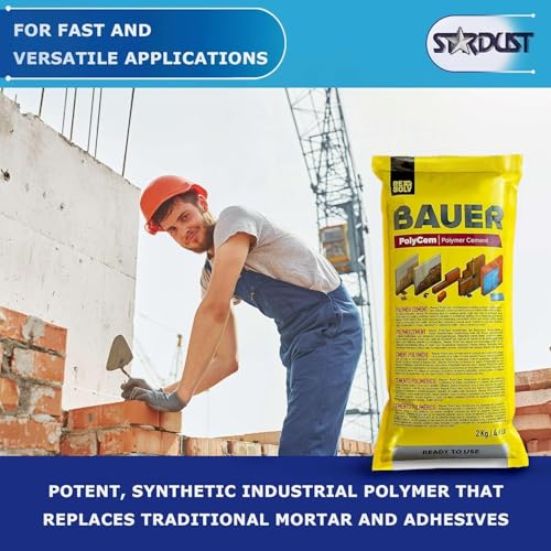 Bauer Instant Polymer Cement, Ready-to-Use, 2KG-2PK - size: 2 kg (Pack of 2)
