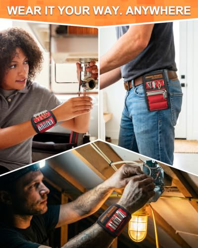 Stocking Stuffers for Men Gifts for Men Dad Cool Gadgets Magnetic Wristband