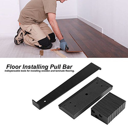 Bewinner Floor Installation Tools, Wooden Floor Installation Kit Fitting Set Spacers Pull Bar Tapping Block,Indispensable Tools for Installing Wooden and Laminate Flooring