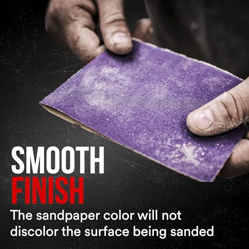 3M Pro Grade Precision Faster Sanding Sheets, 220 Grit, 11 x 9 in (20 Pack) - size: 20