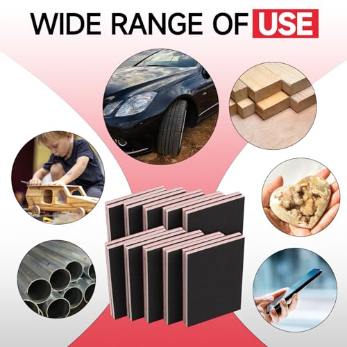 Shinboc 20 PCS Sanding Sponge 320 Grit, Hook and Loop Sandpaper Block - style: 320 Grit