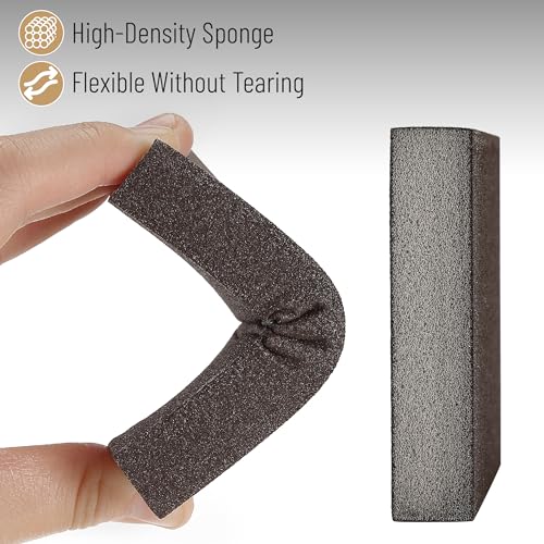 Bates- Sanding Sponge, 8 pcs, 80 Grit, Washable and Reusable, Sandpaper Block, Sanding Blocks for Wood, Sanding Pad, Drywall Sanding Block, Drywall Sanding Sponge (Pack of 3) - size: 24 Pack, 80 Grit