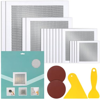 16Pcs Drywall Repair Kit, 2/4/6/8in Self-Adhesive Drywall Patch Kit - size: 16Pcs