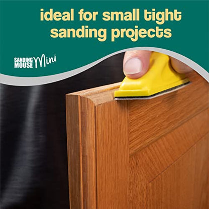 KEYSTONE 25 Pack of Sanding Mouse Mini Abrasive Sheets 400 grit - style: 400 Grit