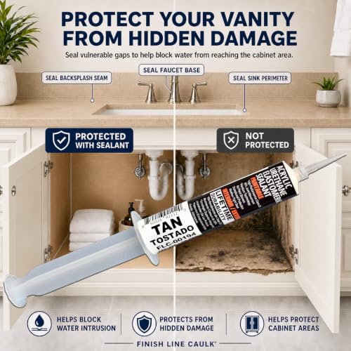 30mL Pre-Filled Precision Caulk Applicator Tan, 3-Pack - color: Tan