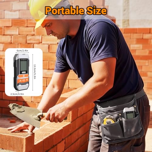 Dr.meter 2 in 1 Pin & Pinless Wood Moisture Meter for Wood Drywall