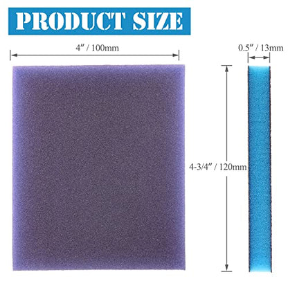 4Pcs 100 Grit Sanding Sponge, Jamiikury Medium Sanding Blocks Washable and Reusable, Wet Dry Sandpaper Sponge for Wood Metal Furniture Paint and Drywall - size: 100 Grits