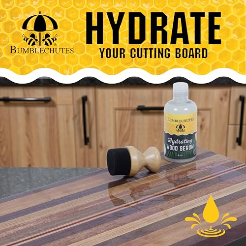 Bumblechutes Wood Cutting Board Care Kit Gift Box - size: Complete Kit