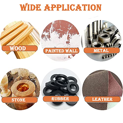 Utoolmart 10pcs 7 Inch 8 Hole Hook and Loop Sanding Disc 2000Grit Flocking Sandpaper for Random Orbit Sander - size: 2000 Grit