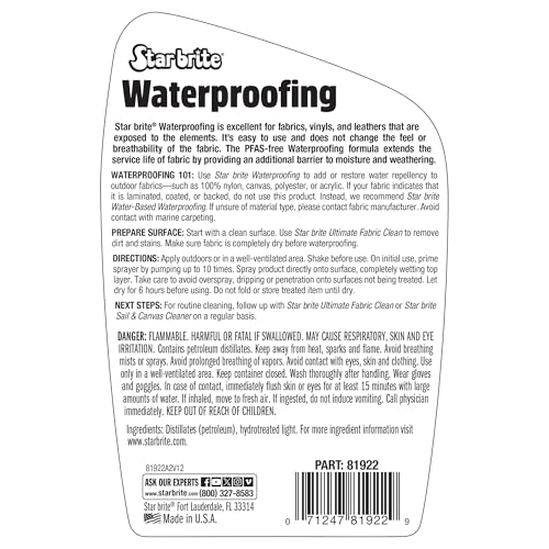 STAR BRITE Waterproofing - PFAS Free Spray & Stain Protection - color: 22 Oz