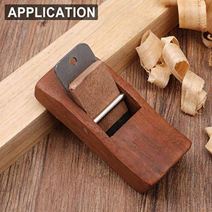 9"/10" Adjustable Flat Spokeshave Set with 6pcs Metal Blades & 1pc Plane
