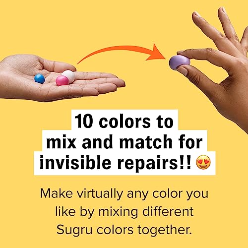 Sugru Silicone Super Glue - Waterproof All-Purpose Wall Putty + Moldable Glue for Crafting + DIY Home Improvement - Removable + Kid-Safe - Indoor/Outdoor Use - 3 Pack - Black, White + Grey (3.5g/ea) - color: Black, White & Gray