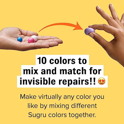 Sugru Silicone Super Glue - Waterproof All-Purpose Wall Putty + Moldable Glue for Crafting + DIY Home Improvement - Removable + Kid-Safe - Indoor/Outdoor Use - 3 Pack - Black, White + Grey (3.5g/ea) - color: Black, White & Gray
