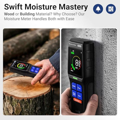 Pinless Moisture Meter for Drywall and Wood