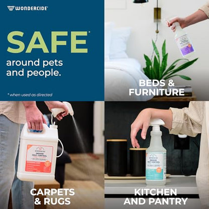 Wondercide - Indoor Pest Control Spray for Home & Kitchen Cedarwood 16 oz - size: 16 Fl Oz (Pack of 1)