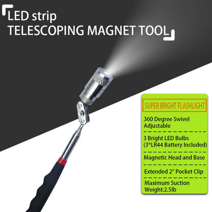 7 Pack Telescoping Magnetic Pickup Tool Set - size: 7