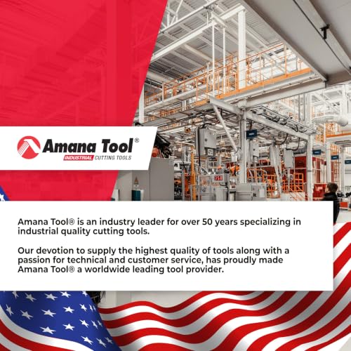 Amana Tool - 45464 Carbide Tipped Flush Trim Plunge Template 3/4 Dia x 1" 4 Shank - size: 3/4 Dia x 1" 4 Shank