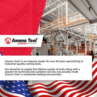 Amana Tool - 45464 Carbide Tipped Flush Trim Plunge Template 3/4 Dia x 1" 4 Shank - size: 3/4 Dia x 1" 4 Shank