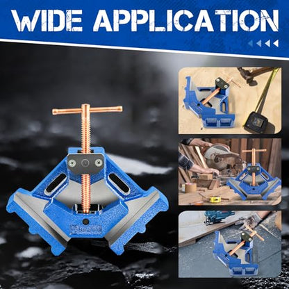 W04C Ductile Iron 90° Angle Clamp, 2.36” Opening - size: 2.36 inch