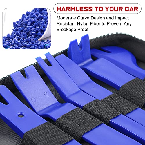 Nilight 19Pcs Auto Trim Removal Tool Set - color: Blue, size: 19Pcs