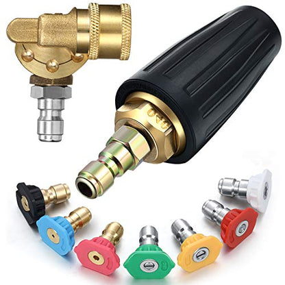 Mudder 4000 Psi Turbo Nozzle Pressure Washer Tips Power Washer Tips
