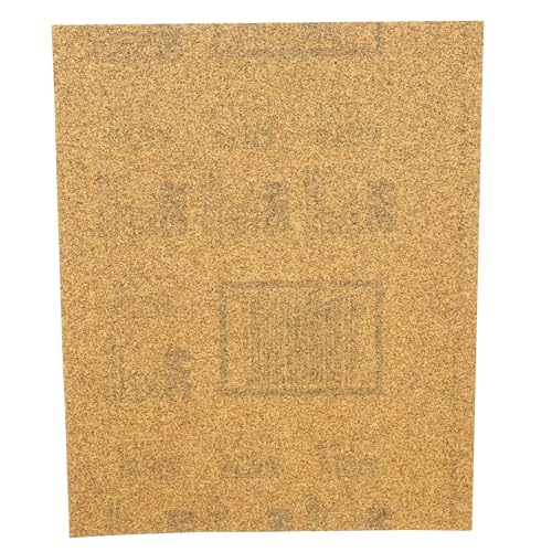 3M Sandpaper, 60 Grit, 4 Sheets, 9 x 11 in, Coarse Aluminum Oxide - size: 9 in x 11 in, style: Coarse